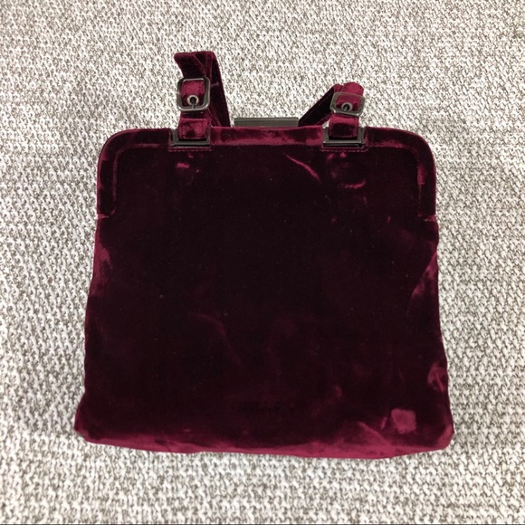 prada velvet shoulder bag